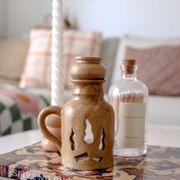 Stoneware tealight holder / oil warmer