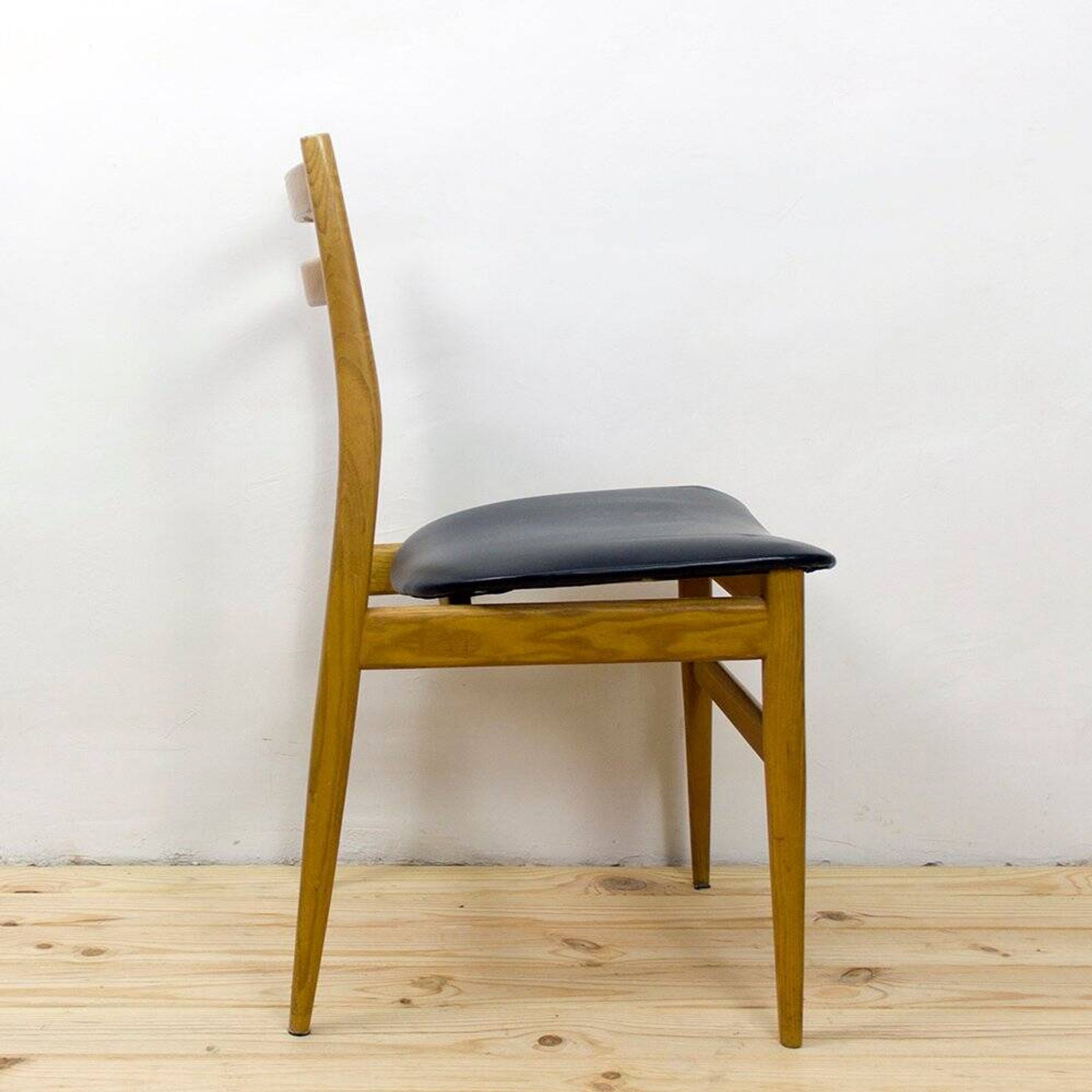 Scandinavian Ash Chairs, 1960s, Set of 6