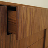 Walnut sideboard, danish design, 1990s, production: denmark