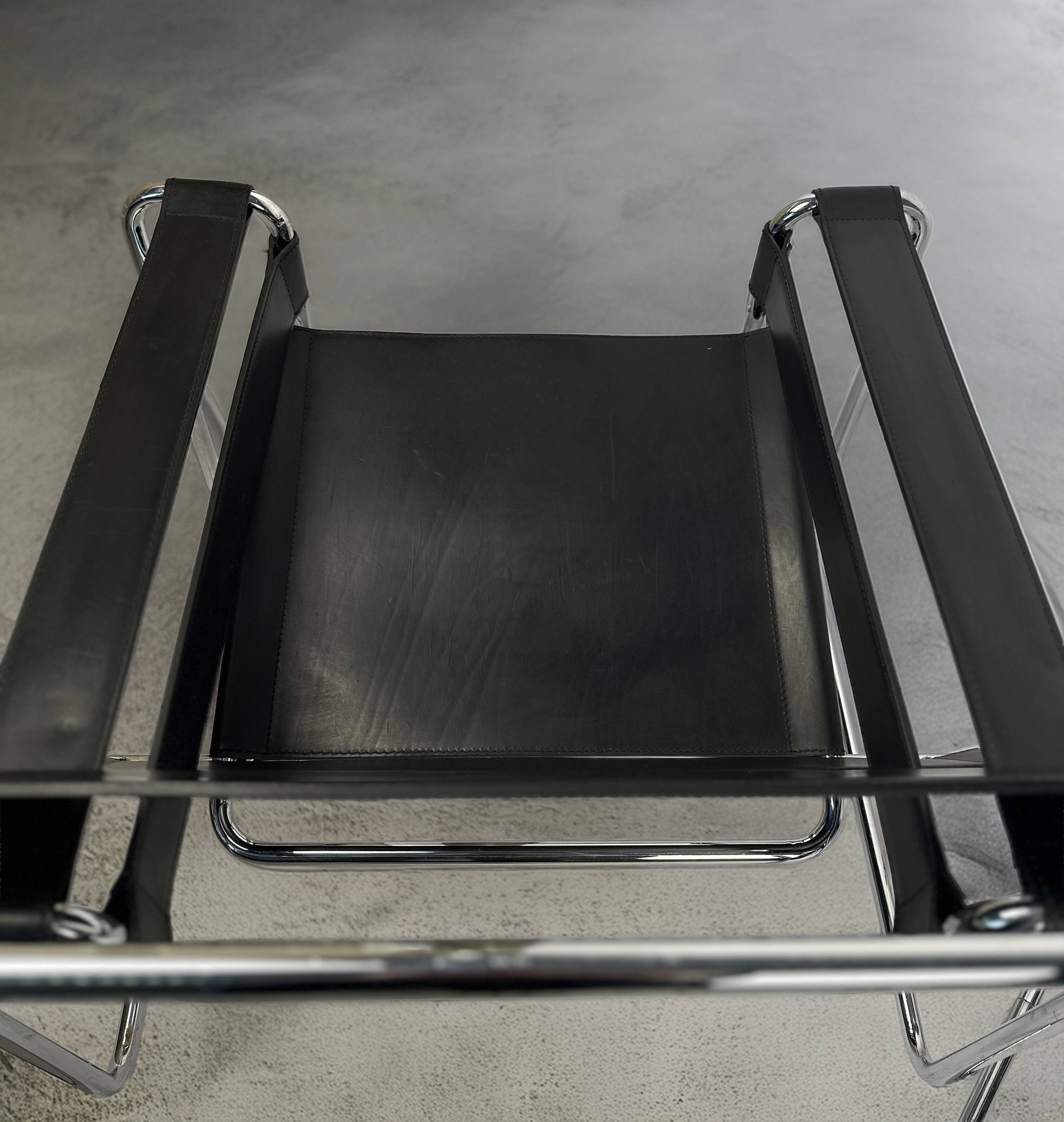 Vintage Wassily chair pair by Marcel Breuer