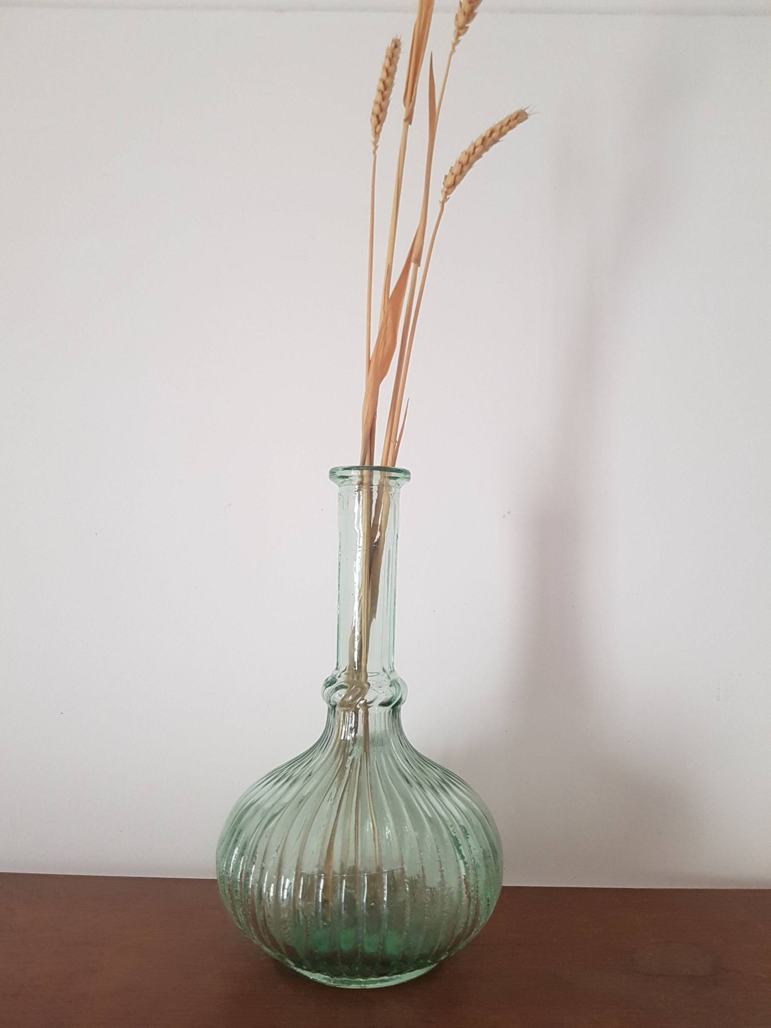Carafe en verre soufflé