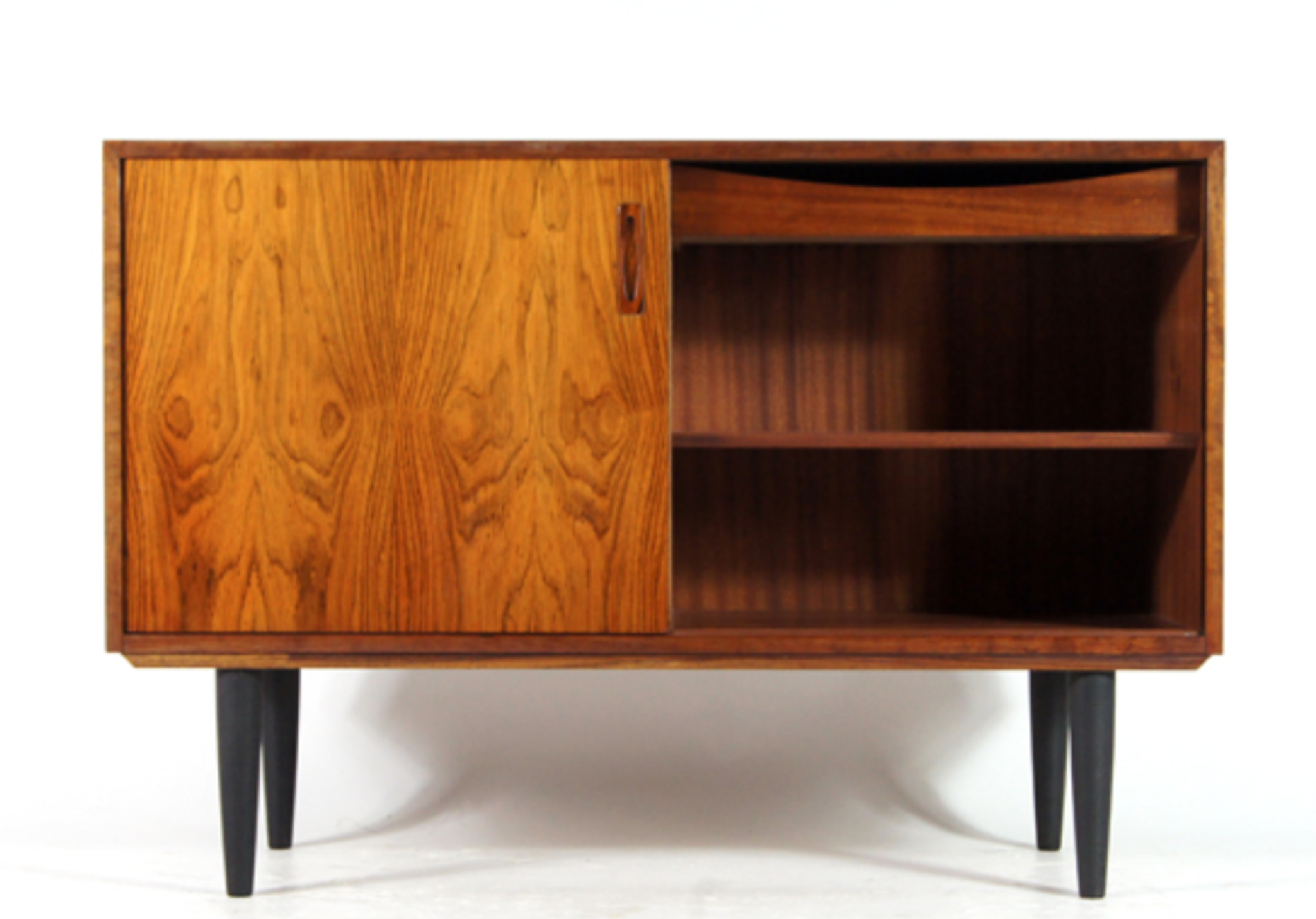 Vintage Danish retro tv furniture in rosewood 60s 70s
