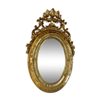 Oval mirror eighteenth 94x159cm