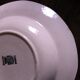 5 assiettes creuses rose Digoin Sarreguemines