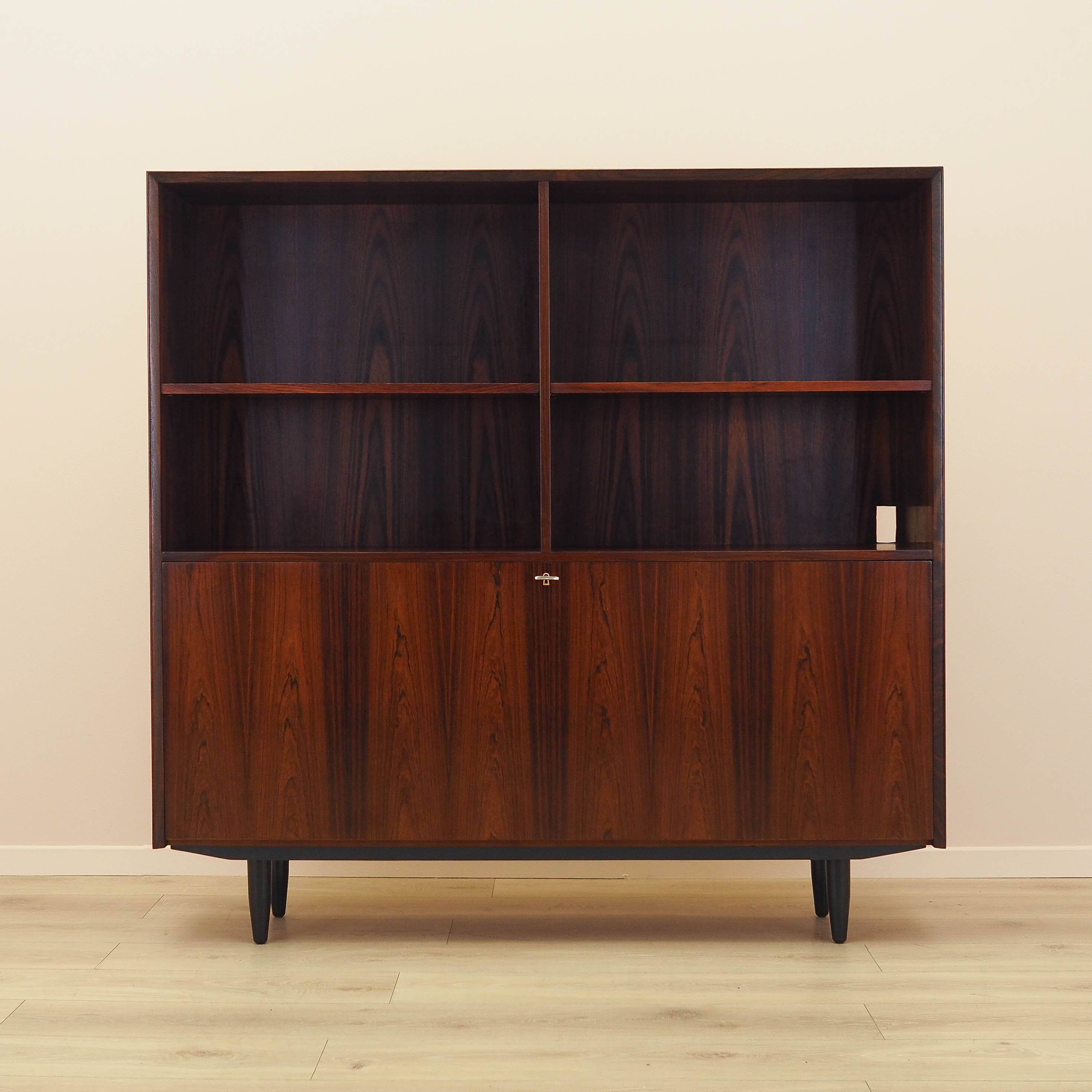 Rosewood bookcase, Danish design, 1970s, manufactured by Hundevad
