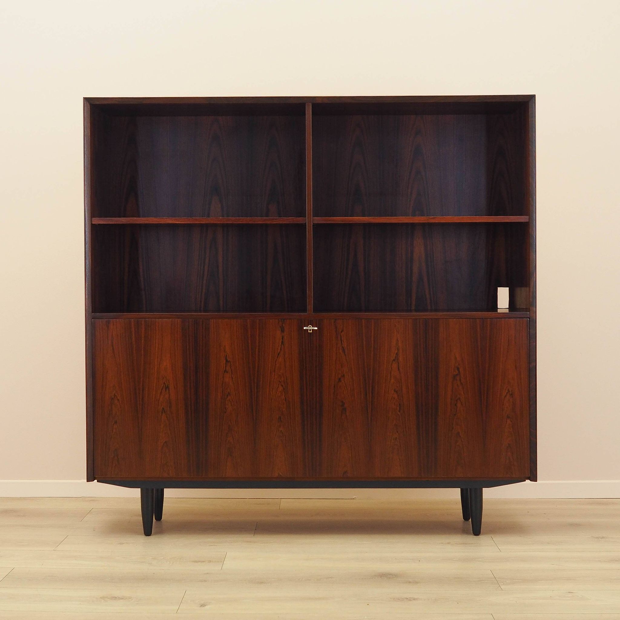 Rosewood bookcase, Danish design, 1970s, manufactured by Hundevad