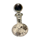 Decanter with pewter patterns