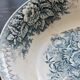 Basin or large antique salad bowl Hamage Nord – Blue planter model