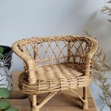 Sofa for rattan dollhouse