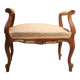 Petite banquette de style Louis XV