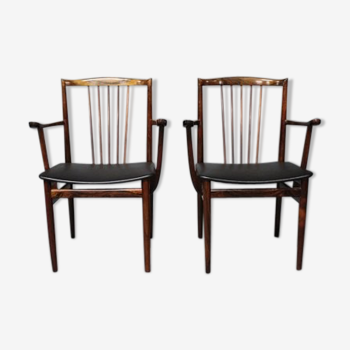 Pair of chairs by Henning Sorensen in 1968