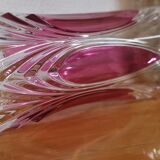 Arques crystal vase model Châtelet rosé