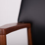 Mid-Century Armchair by A. B. Madsen & E. Larsen for Fritz Hansen, 1950s