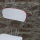 Chaise formica pieds Eiffel