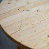 Charlotte Perriand (selection of ) for Les Arcs, pine table, France, circa 1960