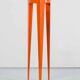 Orange designer coat rack 'Chase G' by Van Esch from the 2000s.