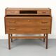 Bureau Secrétaire en Teck par Arne Wahl Iversen pour Vinde Møbelfabrik, années 1960.