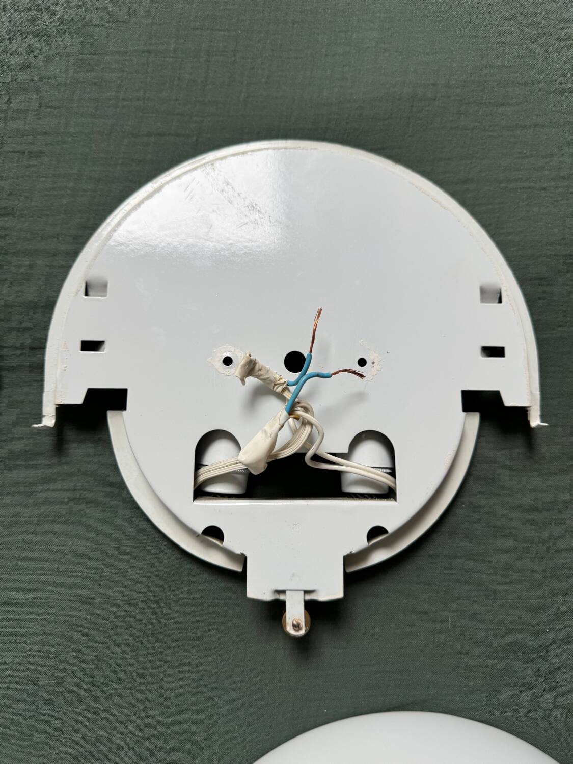 Applique vintage en verre de Murano de Vico Magistretti pour Artemide / Mania / Space Age