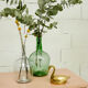 Swan brass ashtray