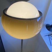 Chrome floor lamp Guzzini vintage 1960