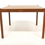 Scandinavian walnut side table, Sweden, 1960s