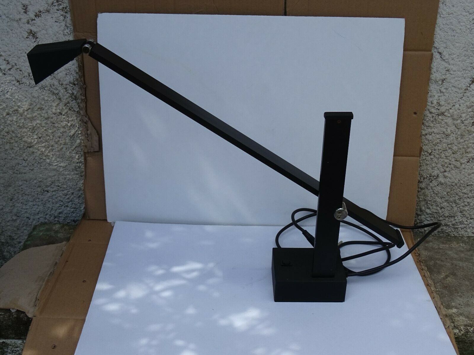Black desk lamp vintage design
