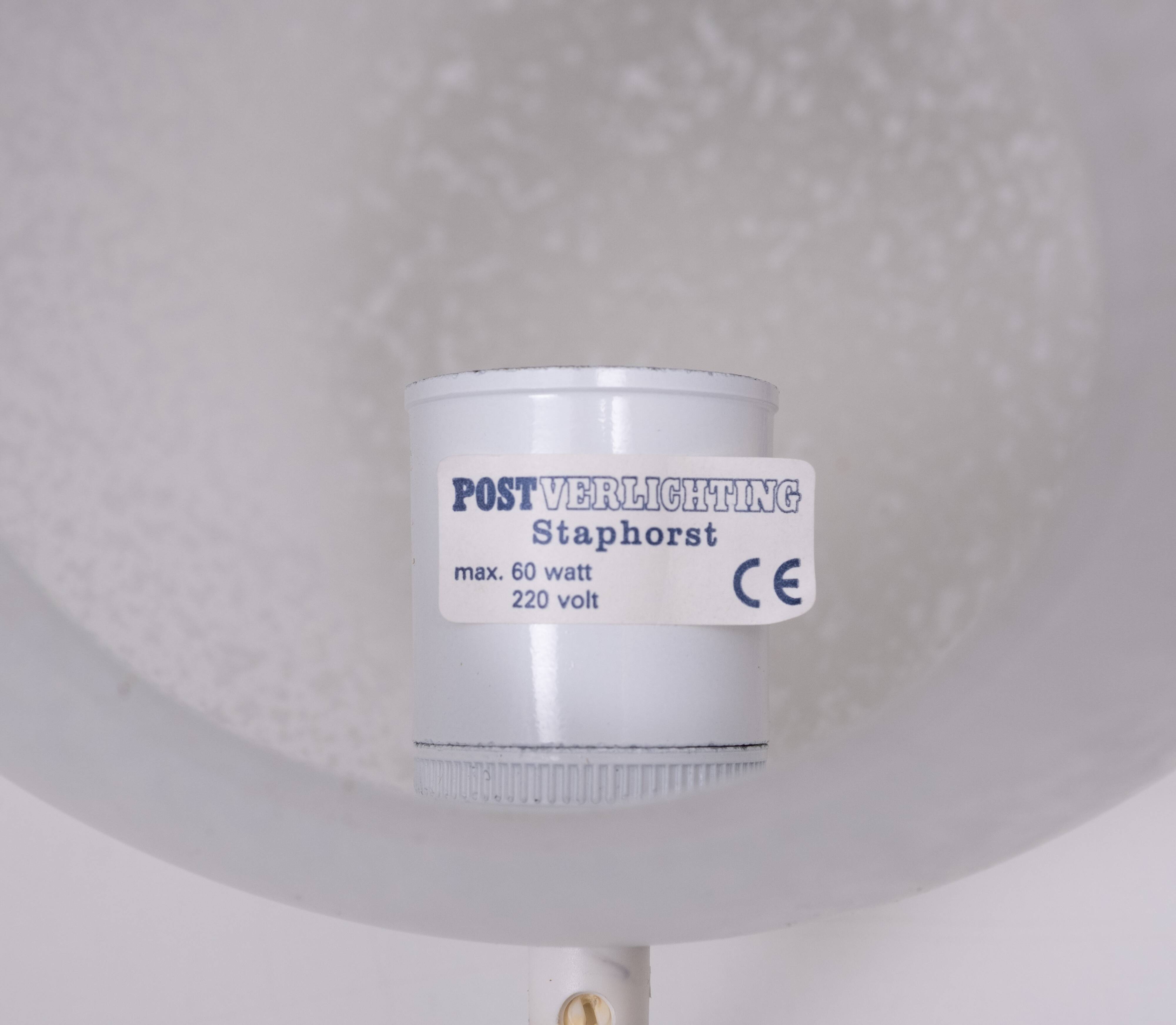 France set Egg lamps Domec Luminaires 1970s