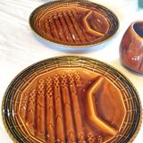 Sarreguemines asparagus set 1970