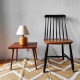 1950-60 Scandinavian style side table minimalist bedside table