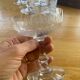 5 coupes à champagne en cristal