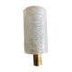 Metal and glass wall light