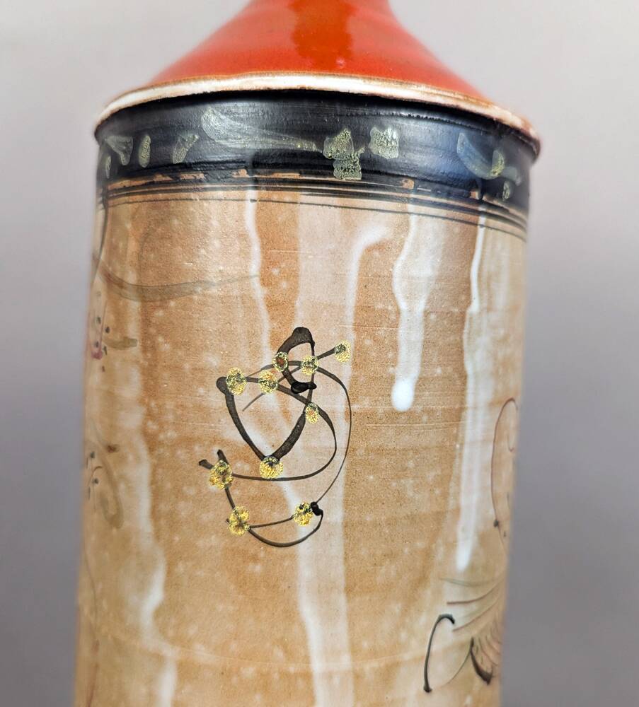Gilbert Portanier (1926-2023) Large bottle or lamp base