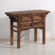 Console ancienne en orme avec ferronnerie – Chine, circa 1900