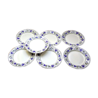 Set de 7 assiettes creuses Churchill made in England