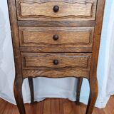 Bedside table / Chiffonnière Louis XV style