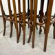 Tables gigognes en bois courbé par Thonet