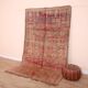 Vintage Moroccan Wool Rug 169 x 280 cm, Berber Handmade Rug Bohemian Style