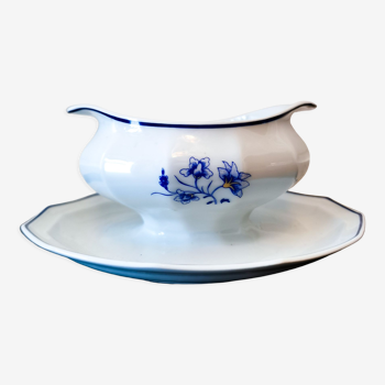 Saucière en porcelaine de Limoges