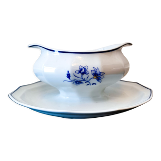 Limoges porcelain saucière