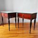 Paire de tables de chevet, Italie 1950-60