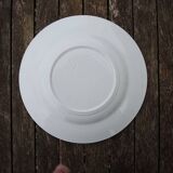 Ancienne Assiette Plate en Céramique - Décor Coq