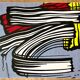 Original pop-art poster, reissue by Roy Lichtenstein "little big painting 1965"