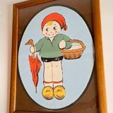 Screen printing on PAPER Medallion