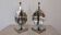 Pair of Cactus lamp bases by Les Ateliers La Boétie, France 1974