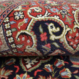 Tapis traditionnel persan Kashan Area, tapis oriental tissé à la main - 106x163cm