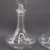 Pair of carafes decanter