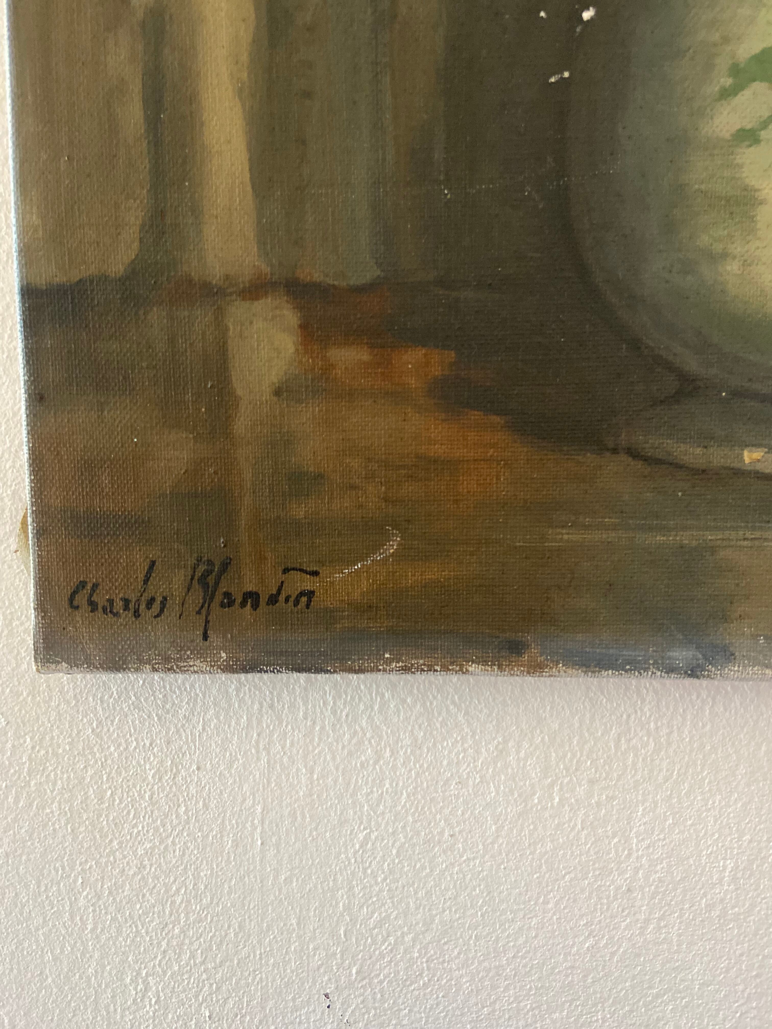 Oil on canvas still life