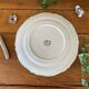 Antique serving dish in Saint-Amand earthenware (Nord)