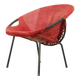 Balloon armchair by L. Erzeugnis for Lusch & Co, Germany, 1960s