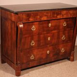 Restoration Period Chest of Drawers in Walnut